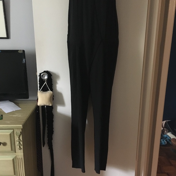 TIBI Black Silk + Wool Wrap Top Jumpsuit  XS - Picture 8 of 10